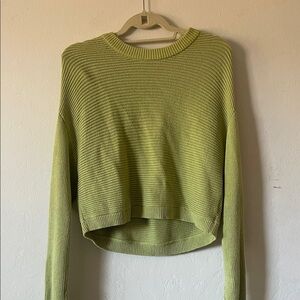 Olive Green PACSUN Ribbed Sweater